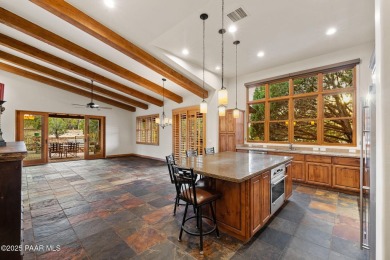 Charming B Plan Ranch Cottage with high wood-beamed ceilings, a on Talking Rock Golf Club in Arizona - for sale on GolfHomes.com, golf home, golf lot