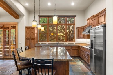 Charming B Plan Ranch Cottage with high wood-beamed ceilings, a on Talking Rock Golf Club in Arizona - for sale on GolfHomes.com, golf home, golf lot