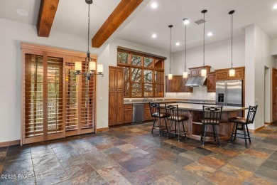 Charming B Plan Ranch Cottage with high wood-beamed ceilings, a on Talking Rock Golf Club in Arizona - for sale on GolfHomes.com, golf home, golf lot