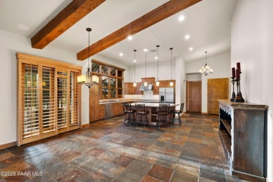 Charming B Plan Ranch Cottage with high wood-beamed ceilings, a on Talking Rock Golf Club in Arizona - for sale on GolfHomes.com, golf home, golf lot