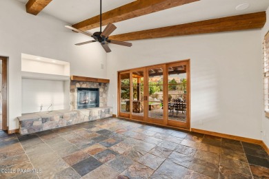 Charming B Plan Ranch Cottage with high wood-beamed ceilings, a on Talking Rock Golf Club in Arizona - for sale on GolfHomes.com, golf home, golf lot