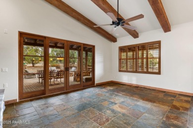 Charming B Plan Ranch Cottage with high wood-beamed ceilings, a on Talking Rock Golf Club in Arizona - for sale on GolfHomes.com, golf home, golf lot