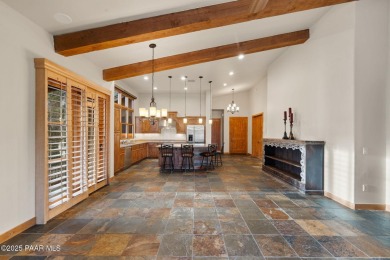 Charming B Plan Ranch Cottage with high wood-beamed ceilings, a on Talking Rock Golf Club in Arizona - for sale on GolfHomes.com, golf home, golf lot