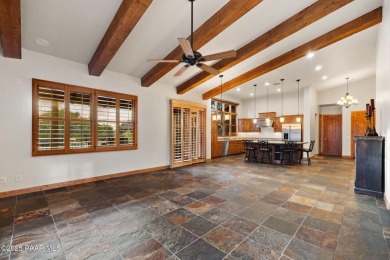 Charming B Plan Ranch Cottage with high wood-beamed ceilings, a on Talking Rock Golf Club in Arizona - for sale on GolfHomes.com, golf home, golf lot