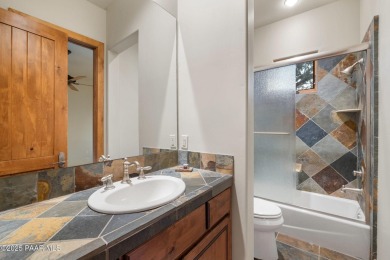Charming B Plan Ranch Cottage with high wood-beamed ceilings, a on Talking Rock Golf Club in Arizona - for sale on GolfHomes.com, golf home, golf lot