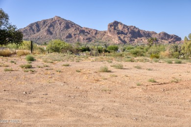 Spectacular large 1.41 acre lot with COMPLETE CAMELBACK MOUNTAIN on Paradise Valley Country Club in Arizona - for sale on GolfHomes.com, golf home, golf lot