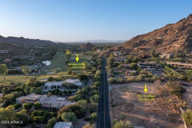 Spectacular large 1.41 acre lot with COMPLETE CAMELBACK MOUNTAIN on Paradise Valley Country Club in Arizona - for sale on GolfHomes.com, golf home, golf lot