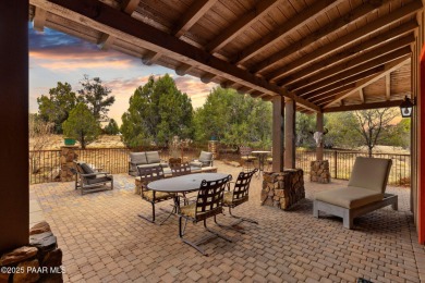 Charming B Plan Ranch Cottage with high wood-beamed ceilings, a on Talking Rock Golf Club in Arizona - for sale on GolfHomes.com, golf home, golf lot