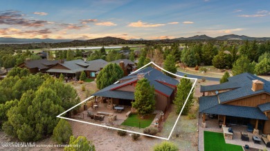 Charming B Plan Ranch Cottage with high wood-beamed ceilings, a on Talking Rock Golf Club in Arizona - for sale on GolfHomes.com, golf home, golf lot