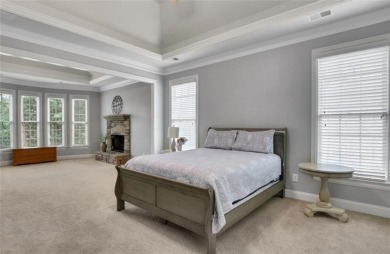 Enjoy Unbeatable views from Morning Coffee to Golden Hour - on Hamilton Mill Golf Club in Georgia - for sale on GolfHomes.com, golf home, golf lot