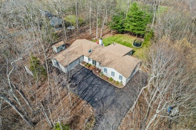 LAKE and GOLF COURSE VIEW! Welcome to this exceptional on Pocono Farms Country Club in Pennsylvania - for sale on GolfHomes.com, golf home, golf lot