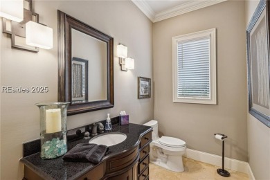 Nestled on a private cul-de-sac in Long Cove Club, this on Long Cove Club in South Carolina - for sale on GolfHomes.com, golf home, golf lot