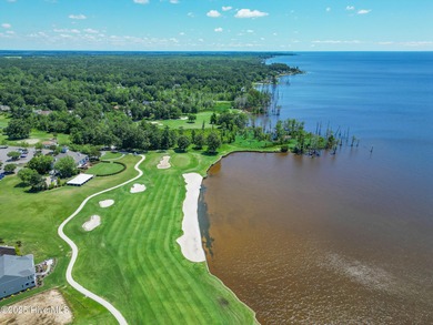 This incredible golf course offers lovely views of the course on Sound Golf Links at Albemarle Plantation in North Carolina - for sale on GolfHomes.com, golf home, golf lot