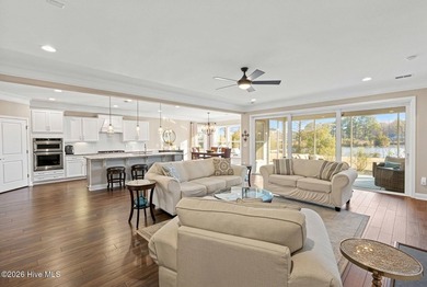 Experience the perfect blend of luxury, privacy, and coastal on Crow Creek Golf Club in North Carolina - for sale on GolfHomes.com, golf home, golf lot