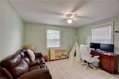 Beautifully maintained Cape Cod home on a corner lot adjacent to on Oceanview Golf Course in Virginia - for sale on GolfHomes.com, golf home, golf lot