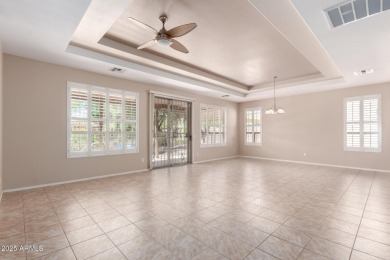 Energy-smart living with owned solar! This popular Sienna floor on Tuscany Falls At Pebble Creek in Arizona - for sale on GolfHomes.com, golf home, golf lot