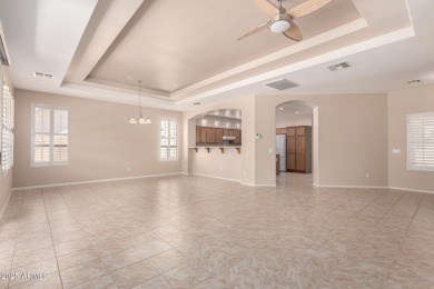 Energy-smart living with owned solar! This popular Sienna floor on Tuscany Falls At Pebble Creek in Arizona - for sale on GolfHomes.com, golf home, golf lot