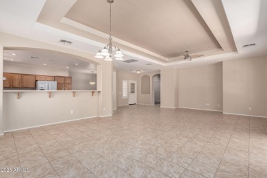 Energy-smart living with owned solar! This popular Sienna floor on Tuscany Falls At Pebble Creek in Arizona - for sale on GolfHomes.com, golf home, golf lot