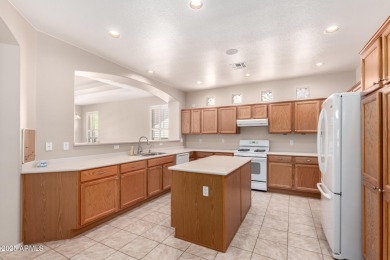 Energy-smart living with owned solar! This popular Sienna floor on Tuscany Falls At Pebble Creek in Arizona - for sale on GolfHomes.com, golf home, golf lot