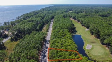 This high and dry lot overlooks a pond and the 12th green on St. James Bay in Florida - for sale on GolfHomes.com, golf home, golf lot