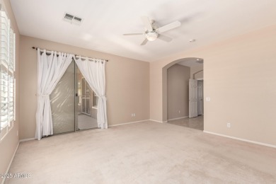 Energy-smart living with owned solar! This popular Sienna floor on Tuscany Falls At Pebble Creek in Arizona - for sale on GolfHomes.com, golf home, golf lot