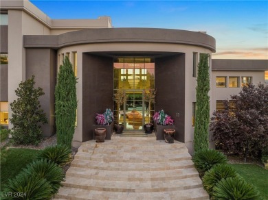 This exquisite modern estate, nestled within the exclusive on Anthem Country Club in Nevada - for sale on GolfHomes.com, golf home, golf lot