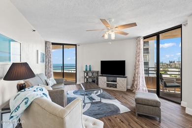 Situated on the bright Southwest corner, this 2BR/2BA fully on Oceans Golf Club in Florida - for sale on GolfHomes.com, golf home, golf lot