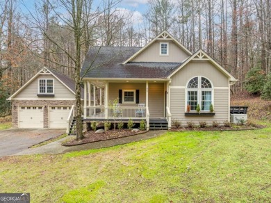 Step into serenity and style in this stunning craftsman-style on White Path Golf Club in Georgia - for sale on GolfHomes.com, golf home, golf lot