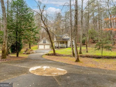 Step into serenity and style in this stunning craftsman-style on White Path Golf Club in Georgia - for sale on GolfHomes.com, golf home, golf lot