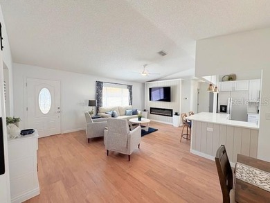 This beautifully FURNISHED and REMODELED home sitting on a on The Links of Spruce Creek in Florida - for sale on GolfHomes.com, golf home, golf lot