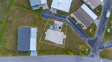 Large vacant lot located in a desirable 55+ manufactured home on Kings Gate Golf Club in Florida - for sale on GolfHomes.com, golf home, golf lot