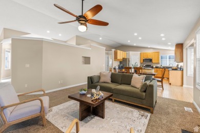 Lakefront Rambler with Private Dock, ADU Potential & Handicap on Stansbury Park Golf Club in Utah - for sale on GolfHomes.com, golf home, golf lot