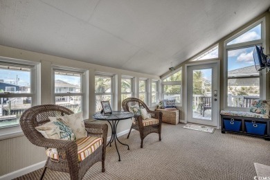 Wow! 4-Bedroom, waterfront, channel home close to the Beach in on Beachwood Golf Club in South Carolina - for sale on GolfHomes.com, golf home, golf lot