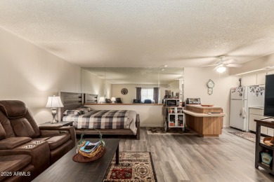 Charming studio unit perfectly located in the Santos Court on PalmBrook Country Club in Arizona - for sale on GolfHomes.com, golf home, golf lot
