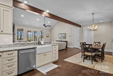 Rarely available custom home built in 2020! Features include 9 on Rumbling Bald Resort on Lake Lure in North Carolina - for sale on GolfHomes.com, golf home, golf lot