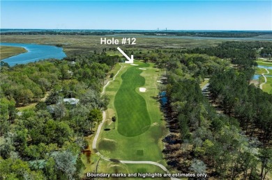 This is a 0.47 acre build-able lot has views of  the 18th hole on The Golf Club At Sanctuary Cove in Georgia - for sale on GolfHomes.com, golf home, golf lot