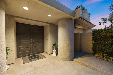Experience the pinnacle of architectural elegance, west-facing on Rancho Mirage Country Club in California - for sale on GolfHomes.com, golf home, golf lot