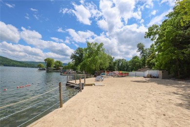 Enjoy the sunrises on the spacious balcony with million dollar on Bristol Harbour Golf Club in New York - for sale on GolfHomes.com, golf home, golf lot
