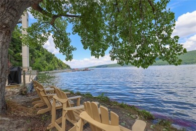 Enjoy the sunrises on the spacious balcony with million dollar on Bristol Harbour Golf Club in New York - for sale on GolfHomes.com, golf home, golf lot