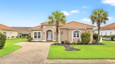 Beautiful Mediterranean Style Ranch Home with Pond Views for on Palmetto Greens Golf and Country Club in South Carolina - for sale on GolfHomes.com, golf home, golf lot