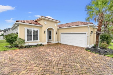 Beautiful Mediterranean Style Ranch Home with Pond Views for on Palmetto Greens Golf and Country Club in South Carolina - for sale on GolfHomes.com, golf home, golf lot