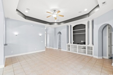Beautiful Mediterranean Style Ranch Home with Pond Views for on Palmetto Greens Golf and Country Club in South Carolina - for sale on GolfHomes.com, golf home, golf lot