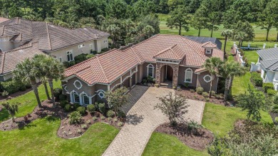Driving through the private, gated community of Grande Dunes on The Members Club At Grande Dunes in South Carolina - for sale on GolfHomes.com, golf home, golf lot