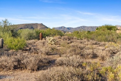 The last Stunning Golf Course View Lot in Sunrise Village on Desert Mountain Golf Club - Renegade Course in Arizona - for sale on GolfHomes.com, golf home, golf lot