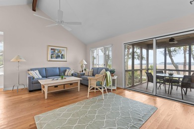 Two-Bedroom, Two-and-a-Half Bath End-Unit, Townhouse with Creek on The Seabrook Island Club in South Carolina - for sale on GolfHomes.com, golf home, golf lot
