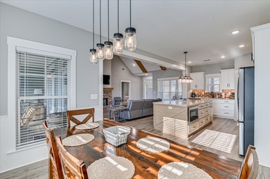This beautifully crafted home blends modern farmhouse style with on Mount Vintage Plantation and Golf Club  in South Carolina - for sale on GolfHomes.com, golf home, golf lot