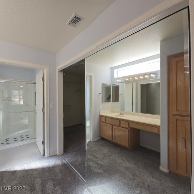 Just listed! Original owner! City/Strip & Mountain VIEWS come on Highland Falls Golf Club in Nevada - for sale on GolfHomes.com, golf home, golf lot