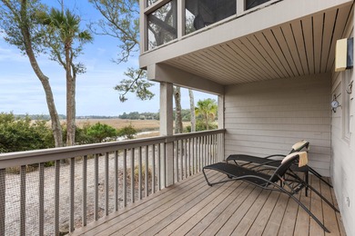 Two-Bedroom, Two-and-a-Half Bath End-Unit, Townhouse with Creek on The Seabrook Island Club in South Carolina - for sale on GolfHomes.com, golf home, golf lot