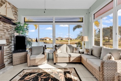 STUNNING Venetian villa with A+ view of water/pond and first on Kings Gate Golf Club in Florida - for sale on GolfHomes.com, golf home, golf lot