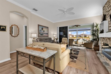 STUNNING Venetian villa with A+ view of water/pond and first on Kings Gate Golf Club in Florida - for sale on GolfHomes.com, golf home, golf lot